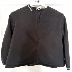 Il Gufo Black Knitwear